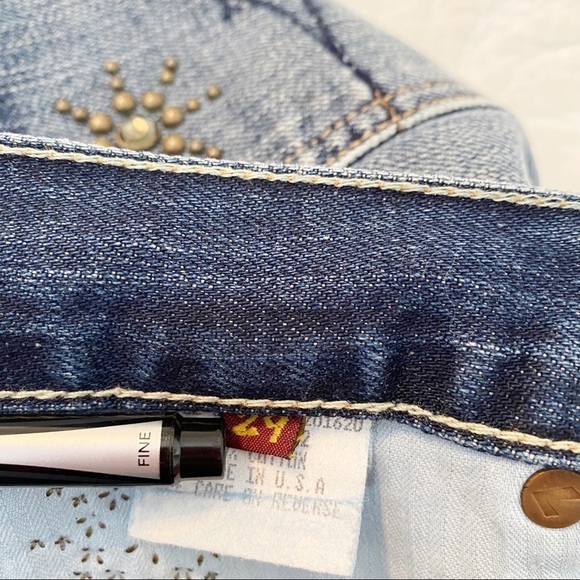 7 for All Mankind Limited Edition Studded Jeans - Picture 6 of 16